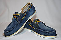 Туфли топсайдеры Timberland 2-eye Classic Denim Boat. Доминикана. Оригинал. 44 р./28 см.