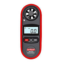 Цифровий анемометр Wintact WT816A (0,4 — 30 м/с) (крок вимірювання — 0,1 м/с) з вимірюванням температури