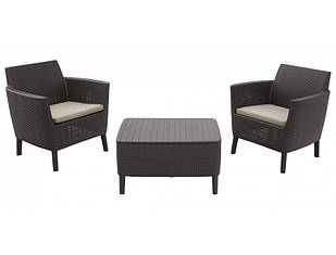 Комплект садових меблів Salemo (стіл, 2 крісла)