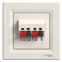 Розетка акустична слонова кістка Schneider Electric Asfora