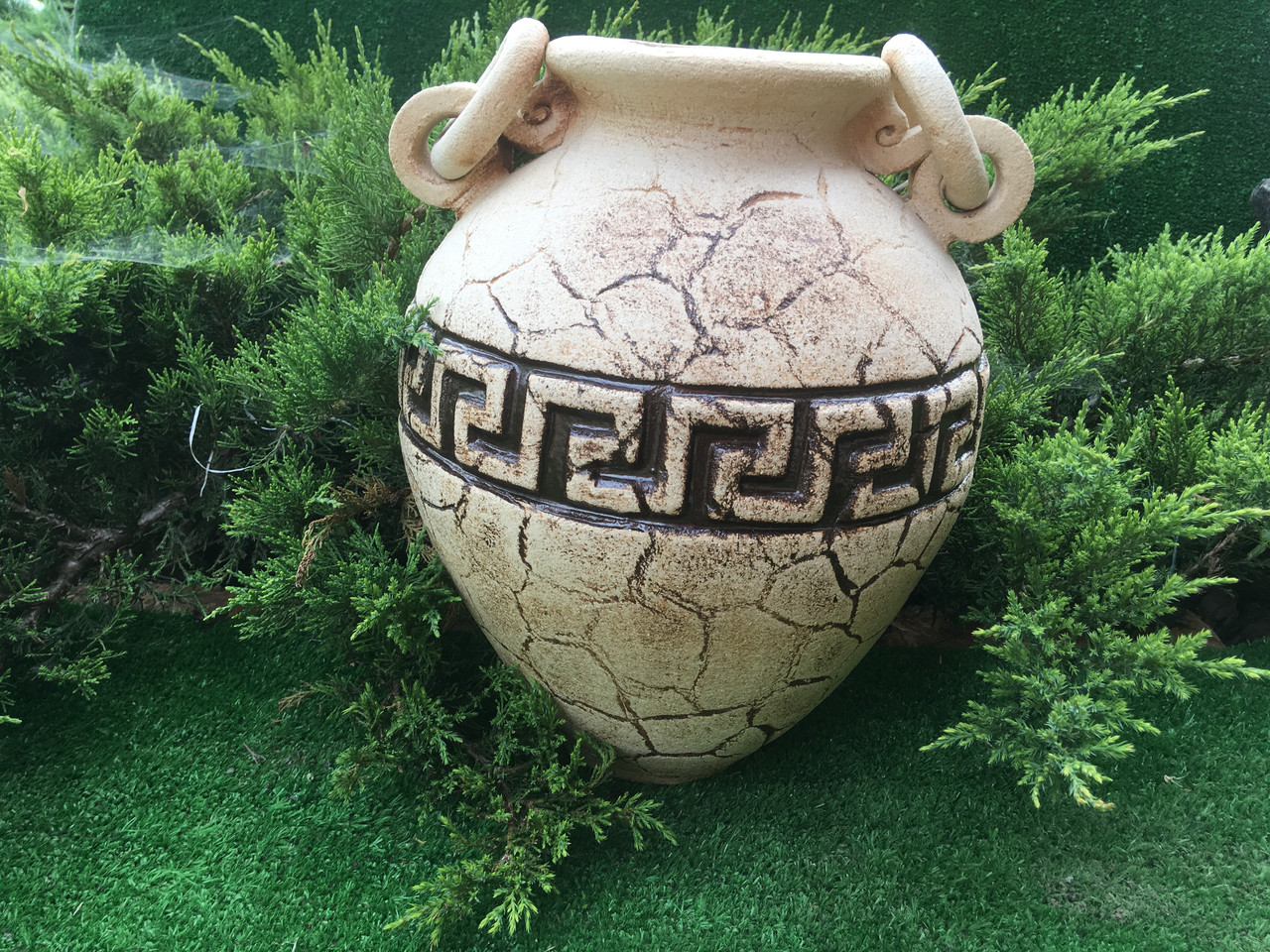 Шамотна ваза юнона (вісота 38 см), фото 1