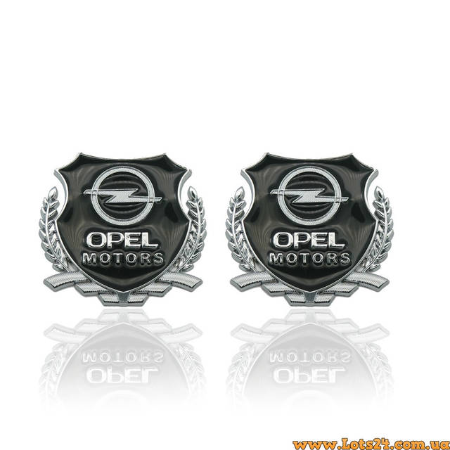Авто значок Opel Motors 3D наклейка на автомобиль бус машину капот