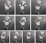 Підсвічник-карусель обертовий Метелики Срібло / Декоративний підсвічник металевий, фото 3