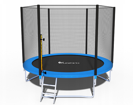 Батут Fun-Fit 8ft/252 см для всієї родини зі сходами, фото 1
