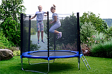 Батут Fun-Fit 8ft/252 см для всієї родини зі сходами, фото 3