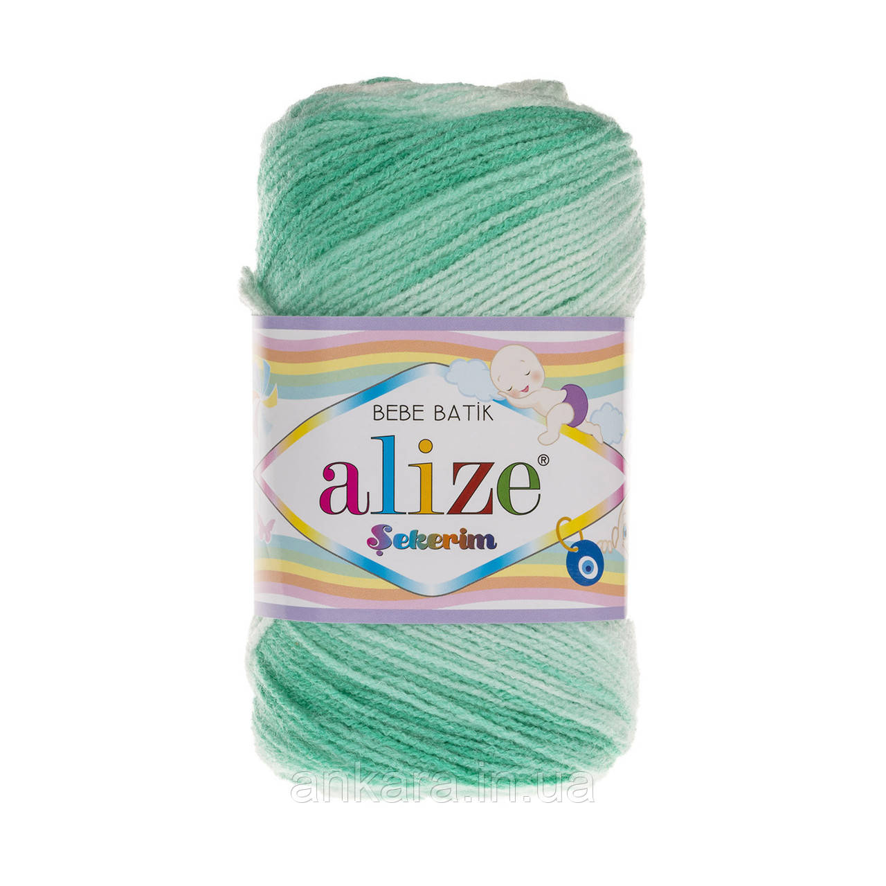 Пряжа Alize Sekerim Batik 6317