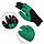 Садові рукавички з кігтями Garden Genie Gloves, рукавички кігті, фото 6