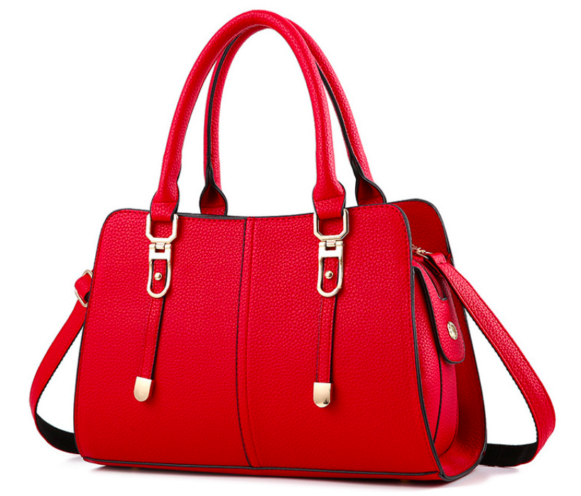 Женская сумка классическая с ручками Sue Красный