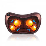 Масажна подушка з інфрачервоним підігрівом Massage Pillow, фото 3
