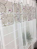 Тюль арка "Зефір", Сакура Бузок, фото 4