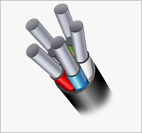 Кабель силовой АВВГ 5 х 50