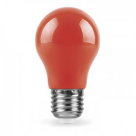 Світлодіодна лампа червона LB-375 Е27 3 W 230 V Код.59590