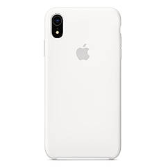 Чохол накладка Silicone Case для iPhone XR - White