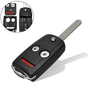 Викидний ключ для Honda Acura 2 кнопки + panic