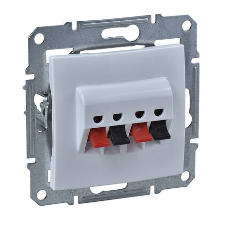 Аудіорозетка біла Sedna Schneider Electric SDN5400121, фото 1