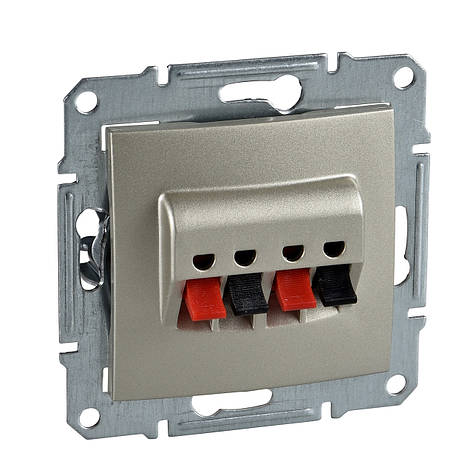 Аудіорозетка титан Sedna Schneider Electric SDN5400168, фото 1