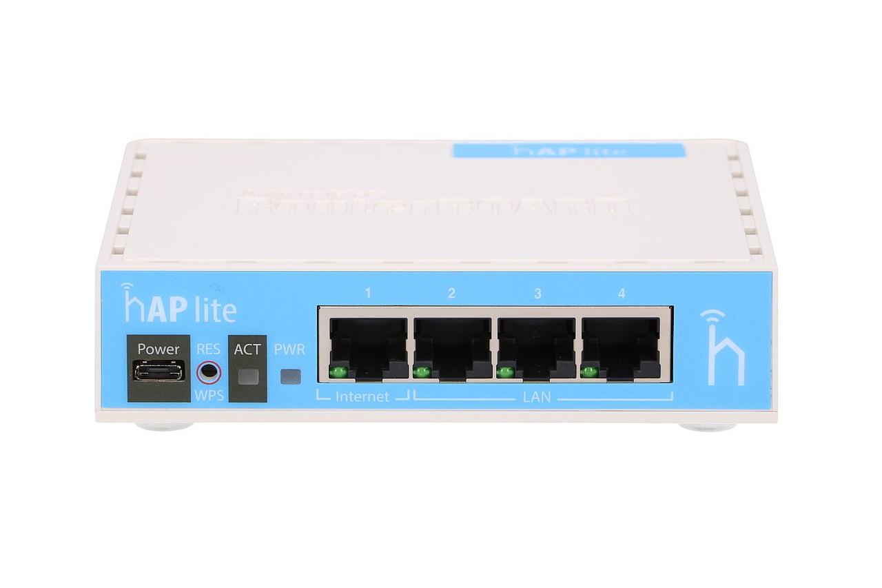 Маршрутизатор MikroTik hAP lite (RB941-2nD) - фото 2 - id-p399586162