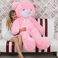 Плюшевий Мішка 2 метри рожевий в Подарурок. Великий Плюшевий Ведмідь 200 см, велика м'яка іграшка Плюшевий.