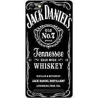 Бампер силіконовий чохол для Lenovo A2020 Vibe C з малюнком Jack Daniels