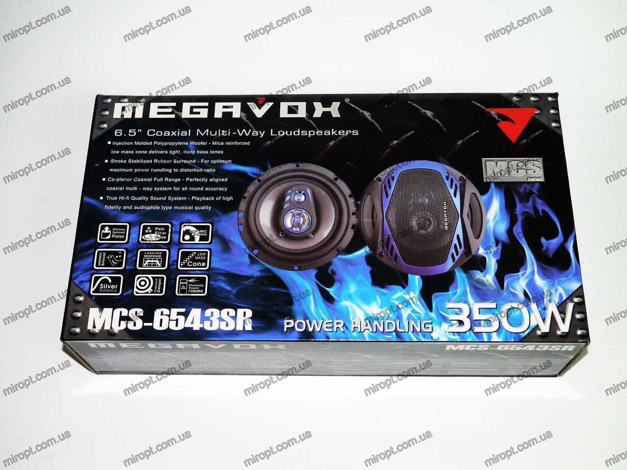 MEGAVOX MCS-6543SR (350W) трьохсмугові, фото 1