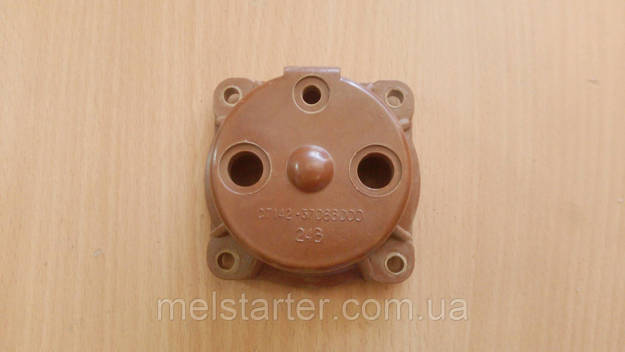 Кришка втягивающего реле стартреа КАМАЗ, СТ142Б, СТ142М, СТ142Н, СТ142Т текстоліт