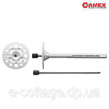 Дюбель для кріплення теплоізоляції з металевим цвяхом із термоголовкою 10 мм/220 мм AMEX (Амекс), фото 3