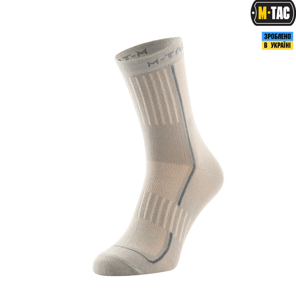 M-Tac шкарпетки легкі Mk.3 Light Grey 39-42
