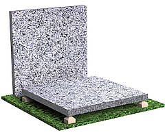 Термооброблена плитка з Покостівського граніту 600×300×20 - сірого кольору