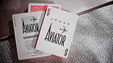 Карти гральні | Aviator Standard Index (червона), фото 4
