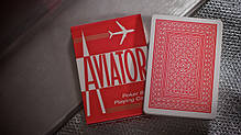 Карти гральні | Aviator Standard Index (червона), фото 6