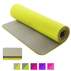 Йога-мат ТРЕ двоколірний 61*173 см (без вибору кольору)