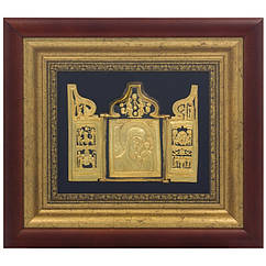 Ікона Богоматір Казанська з мініатюрами 23х25см