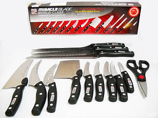Набір кухонних ножів Mibacle Blade 13 в 1 (12 ножів + ножиці) ножі для кухні