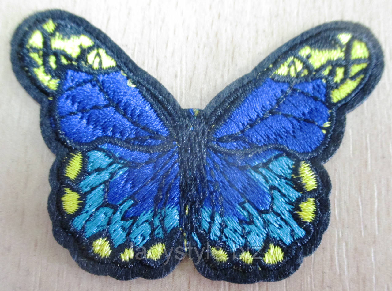 Гарна нашивка "Метелик" від студії LadyStyle.Biz, фото 1