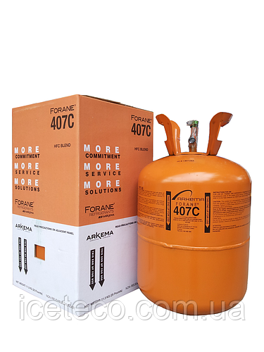 Фреон (Хладон) Forane® R407c (балон 11,3 кг), ціна — Prom.ua (ID#866904338)