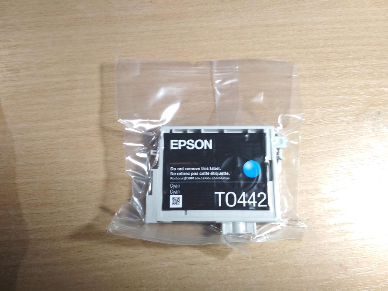 Картридж Epson T0442 C13T04424010 (Epson Stylus-C84, C86, CX6400, CX6600) Синій