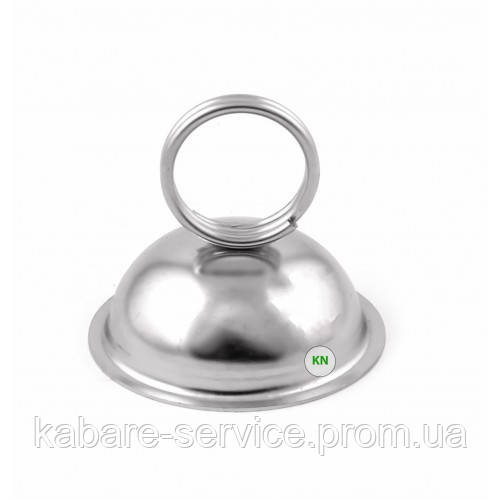 Тримач меню "Кільце" нержавіюча сталь, фото 1