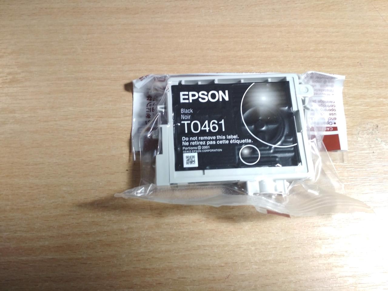 Картридж Epson T0461 (C13T04614A10) Epson Stylus-C63, C65, CX3500 чорний