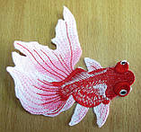 Гарна вишивка "Золота рибка" червона від студії LadyStyle.Biz, фото 7