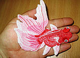 Гарна вишивка "Золота рибка" червона від студії LadyStyle.Biz, фото 2