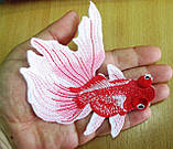 Гарна вишивка "Золота рибка" червона від студії LadyStyle.Biz, фото 3