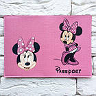 Обкладинка для паспорта Minnie Mouse (рожевий), фото 3
