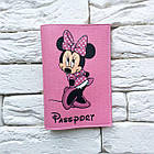 Обкладинка для паспорта Minnie Mouse (рожевий), фото 2