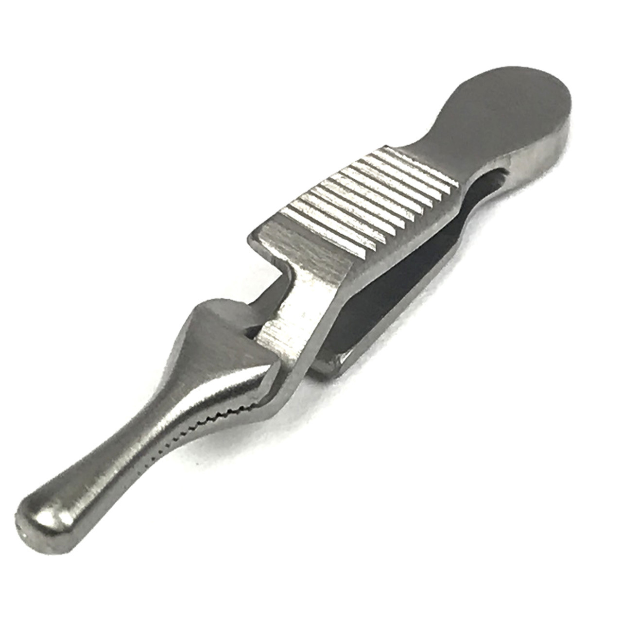 Клема бульдога для кровоносних судин пряма. Довжина 5 см, фото 1