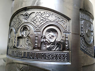 Ролик для холодного художнього кування (триптих церковний)