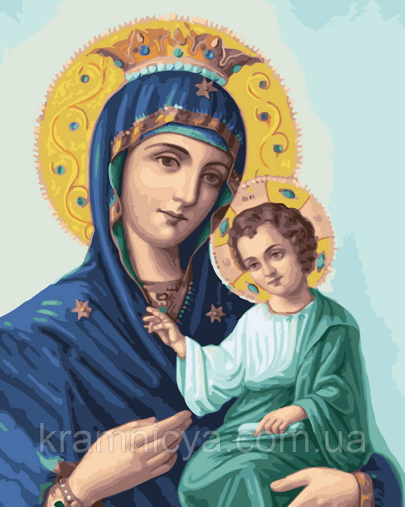 Картина за номерами 40х50 Іверська божа матір (GX22600), фото 1
