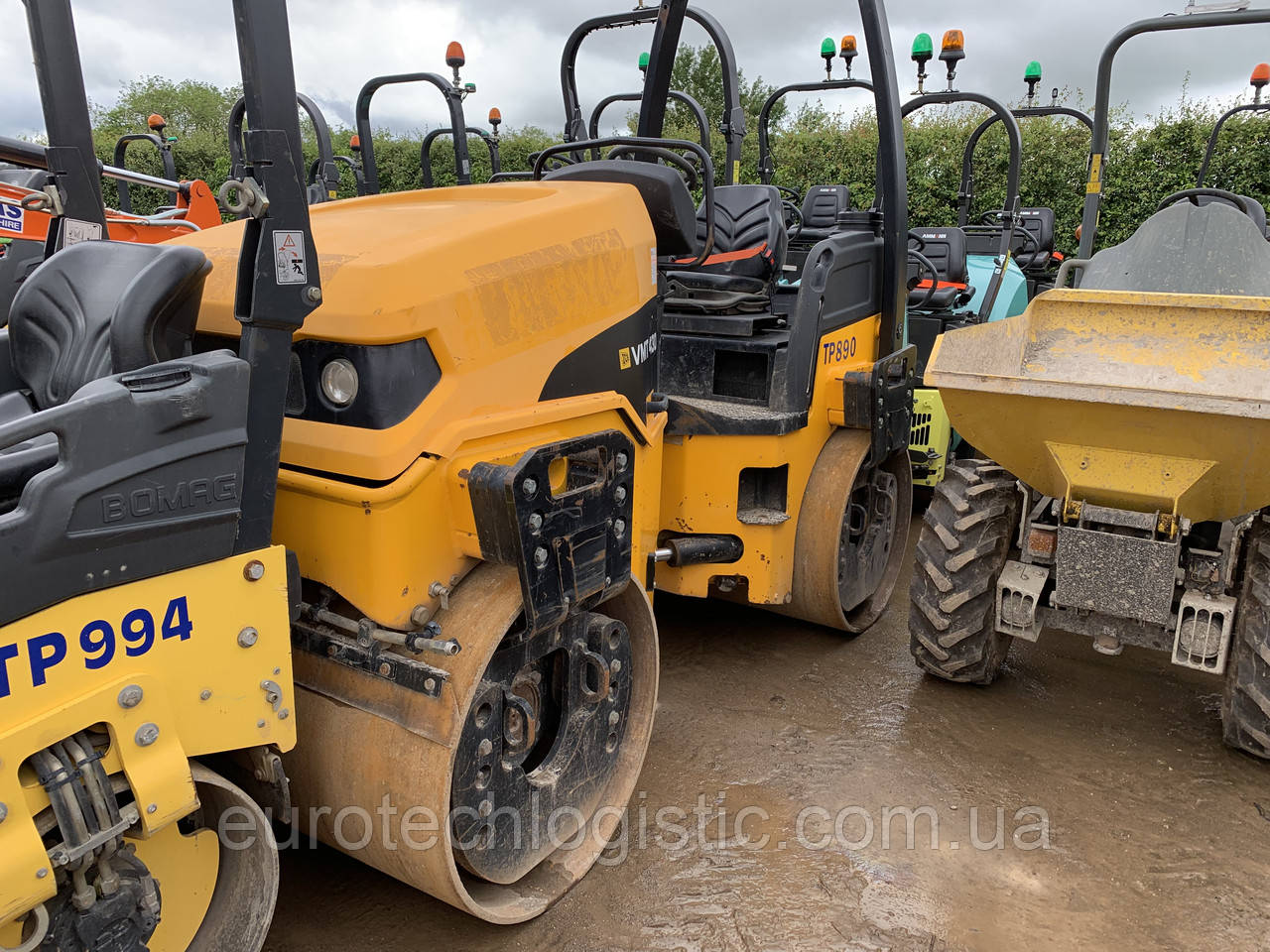 Тандемный каток JCB VMT430.