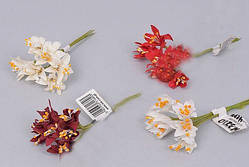 Бутон'єрка Лілія 2,5 см латексні квіти