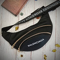 Модні поясні сумки бананки з написом Balenciaga, фото 5
