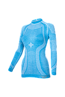 Женская спортивная термокофта Шерсть альпаки Haster XS Синий